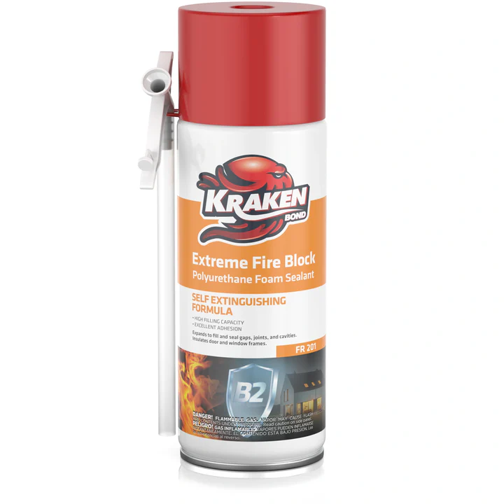 FR201 Extreme Fire Block Polyurethane Foam Sealant
